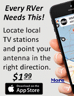 This smartphone application enables the user to find local TV stations and show where to point the directional antenna on most recreational vehicles.